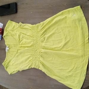 Hurley top size m lime green